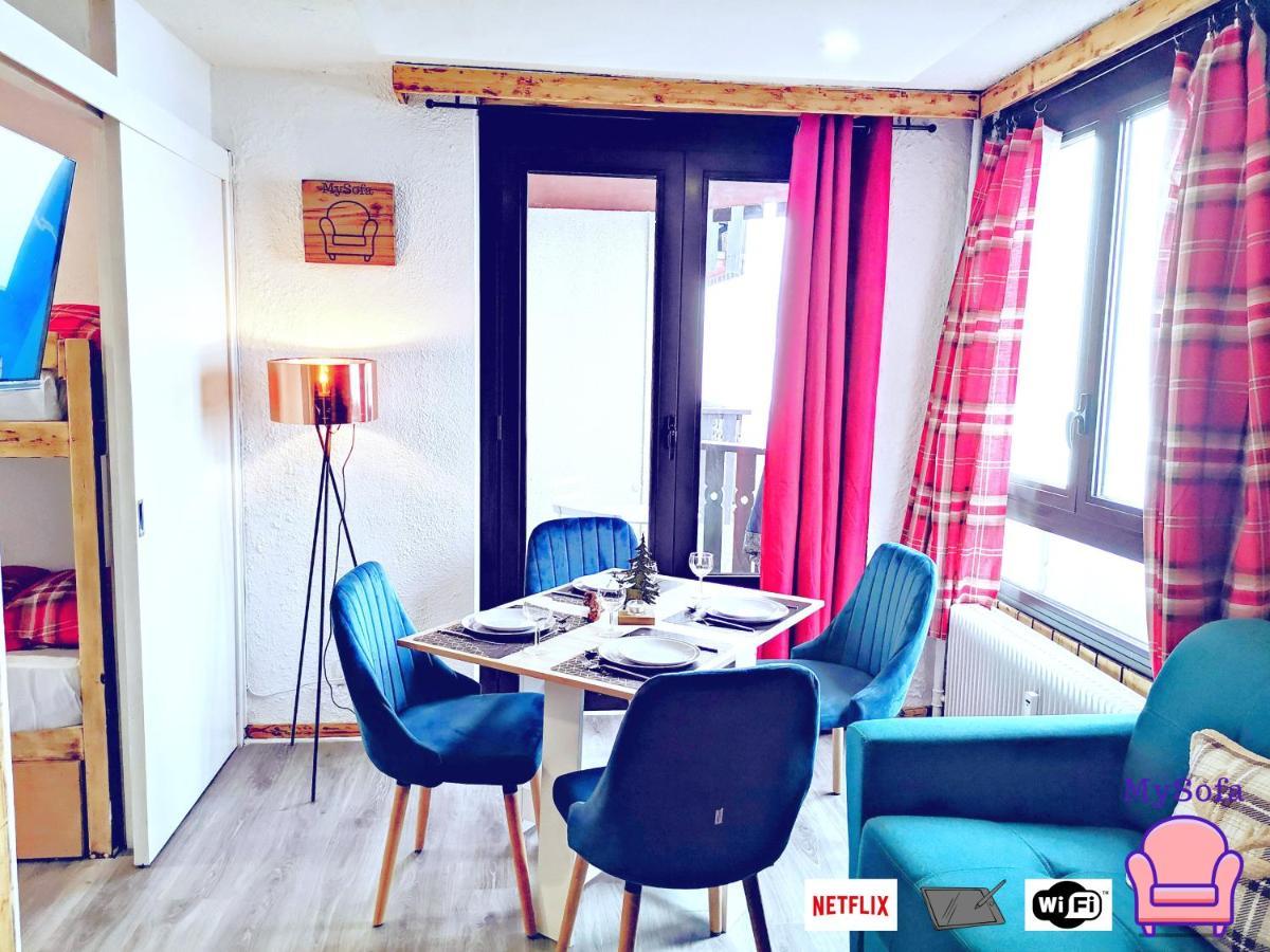 Mysofa Loup & Parking Apartment Pra Loup Luaran gambar