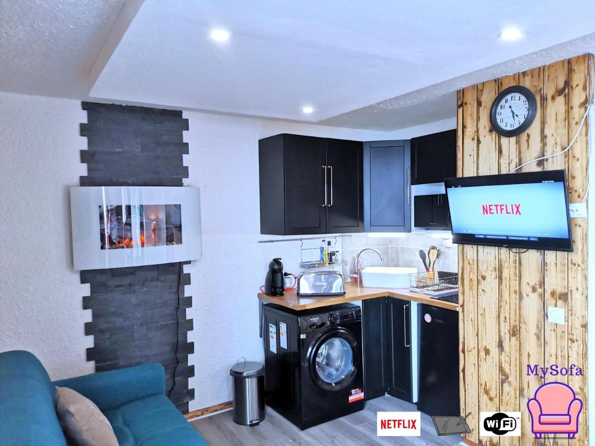 Mysofa Loup & Parking Apartment Pra Loup Luaran gambar